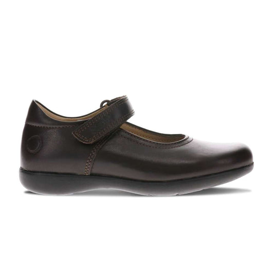 Barton Mary-Jane School Shoe - Brown