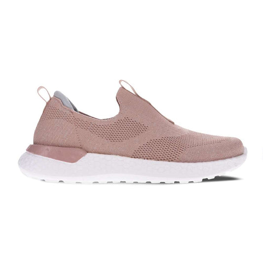 Maggie Slip-On Sneaker - Mauve/Silver