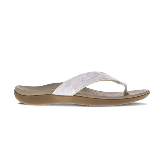 Sonoma Linen Toe Post Sandal - White