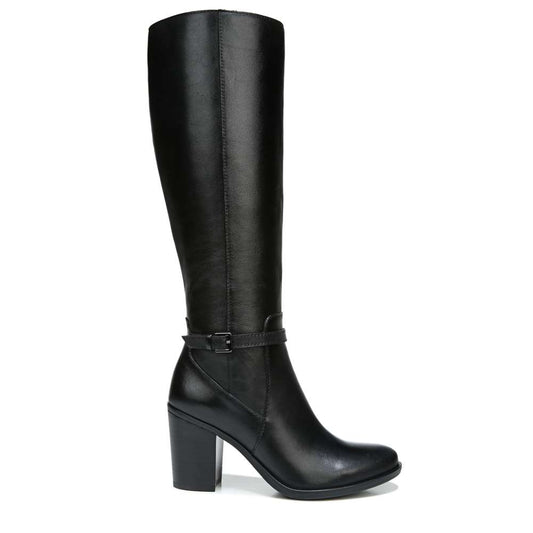 Kalina Knee High Boot - Black