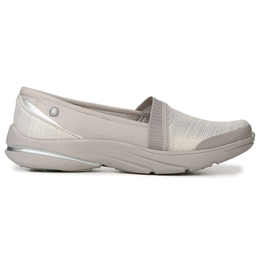 Lollipop Slip-On - White/Gold Shimmer