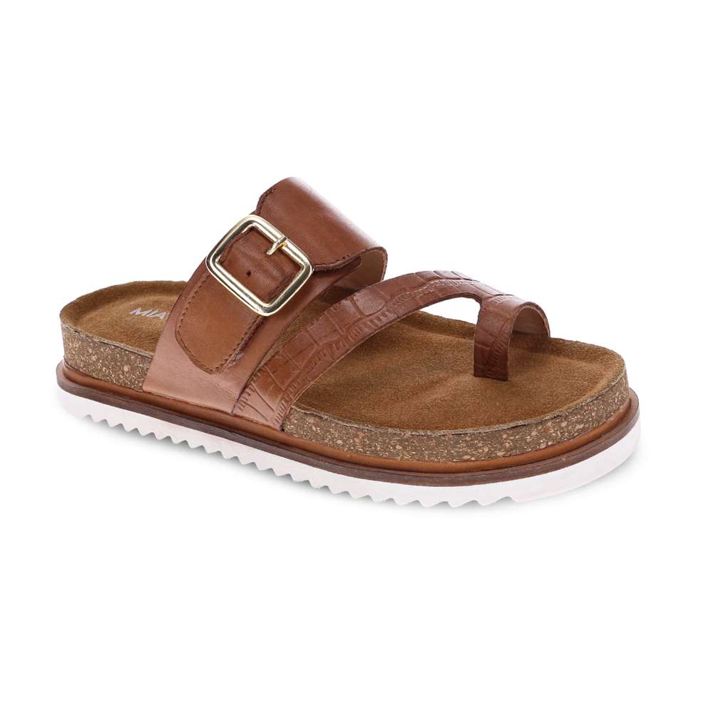 Serena Slide Sandal - Tan
