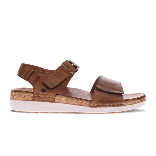 Georgia Back Strap Sandal - Caramel