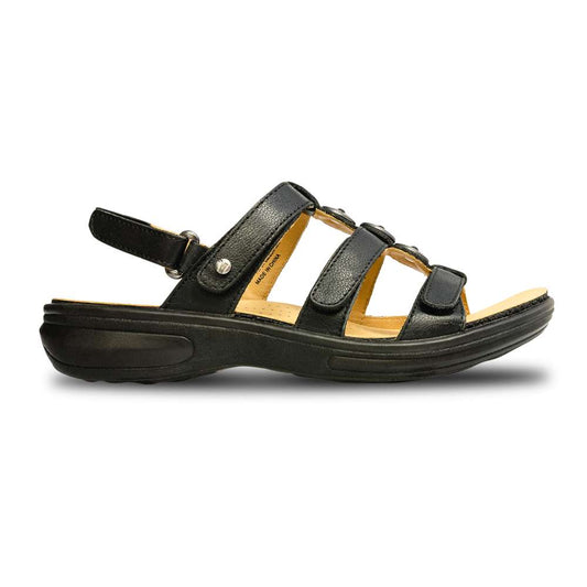 Santiago Back Strap Sandal - Black