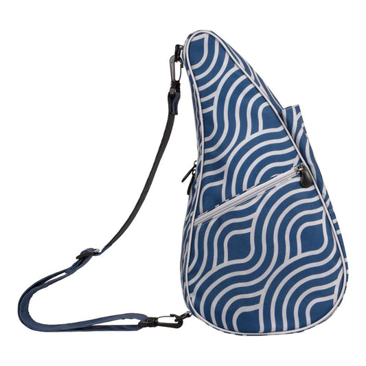 Reversible Print Backpack - Blue Wave