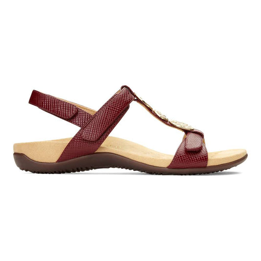 Farra Adjustable Sandal - Fig Lizard