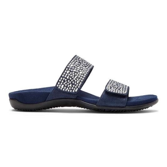 Samoa Slide Sandal - Navy