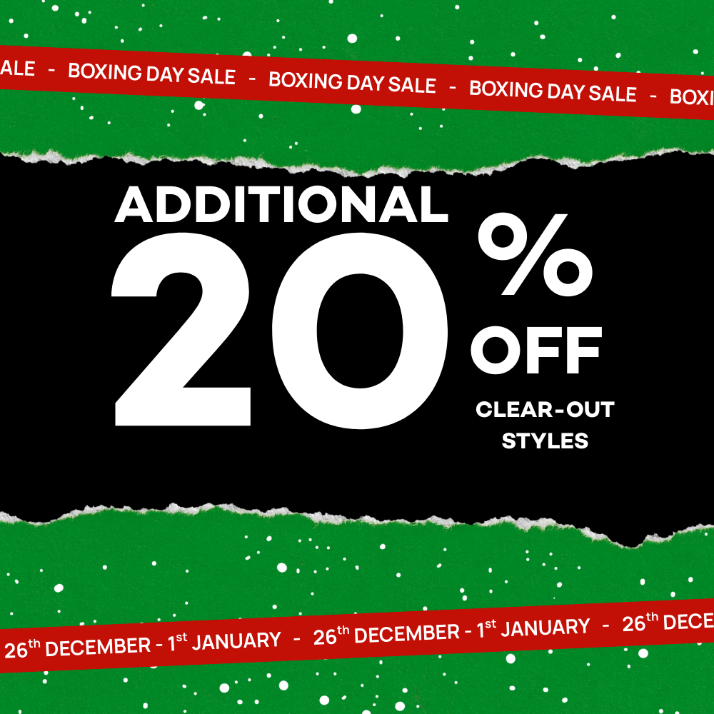 Boxing Day - Further 20% OFF End of Season & Outlet