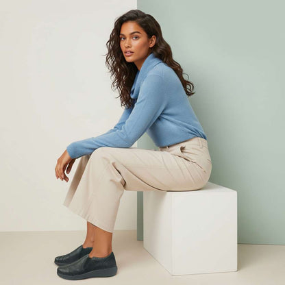 Helena Casual Slip-On - Black