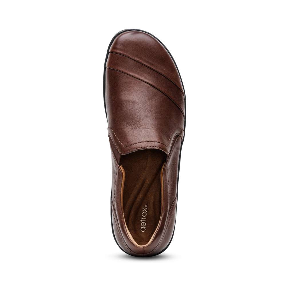 Helena Casual Slip-On - Brown