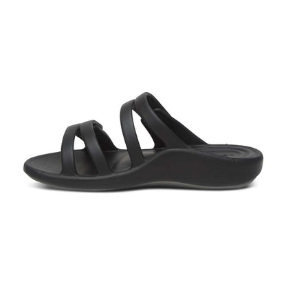 Janey Sport Slide - Black