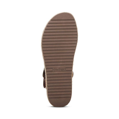 Paula Platform Sandal - Walnut