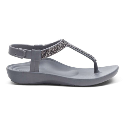 Skyler Sandals - Pewter Sparkle
