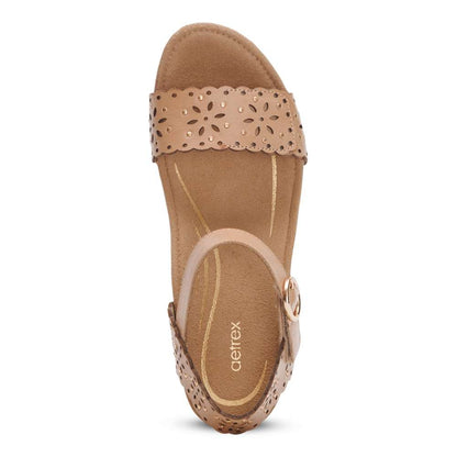 Sydney Espadrille Wedge - Sand Cutout