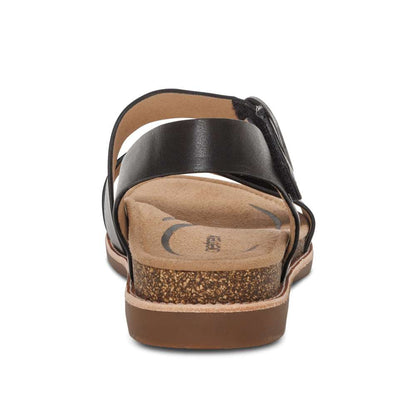 Tamara Quarter Strap Sandal - Black