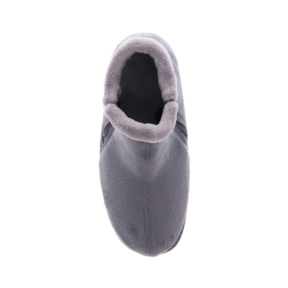 Dahlia Slipper - Grey