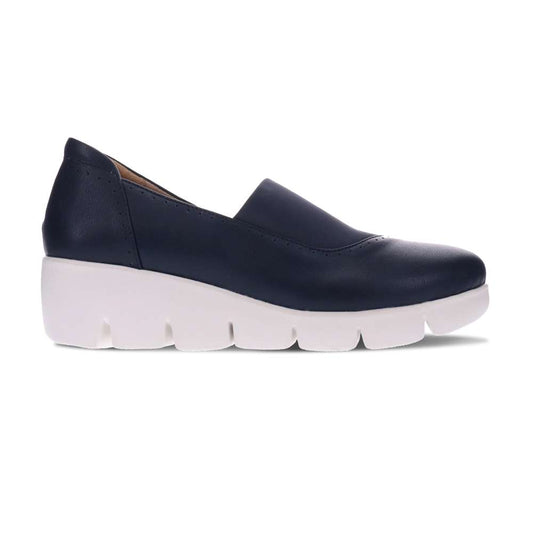 Georgia Wedge - Navy
