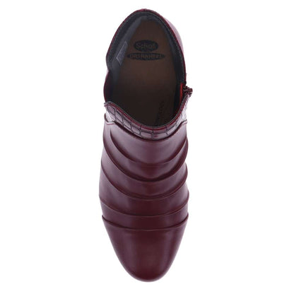 Hayward Ankle Boot - Burgundy