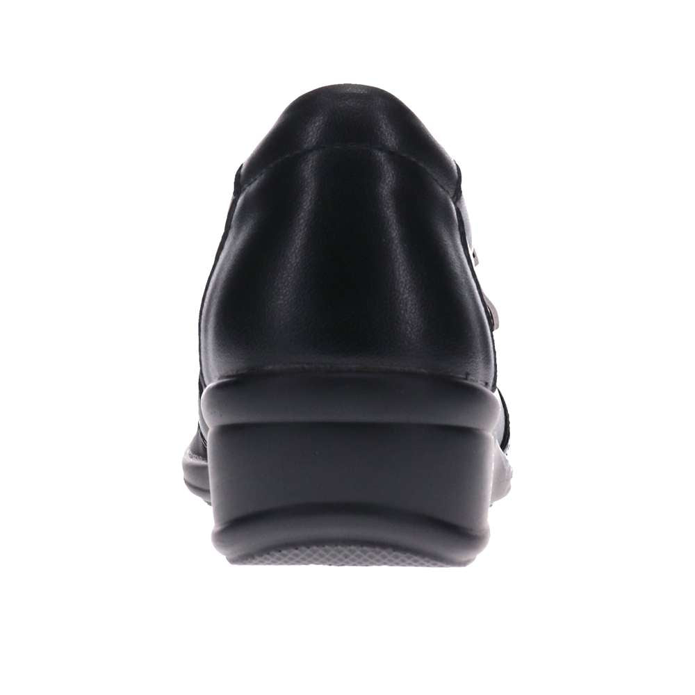 Leanne Zip Loafer - Black