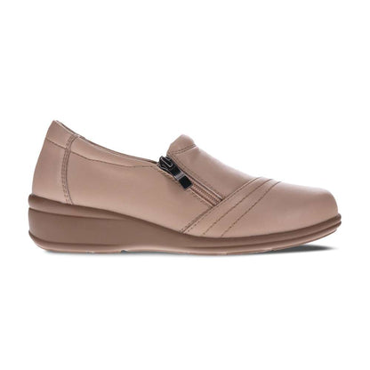 Leanne Zip Loafer - Latte