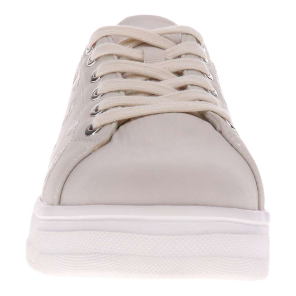 Paisley Floral Sneaker - Beige/Patch