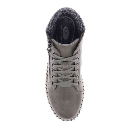 Willow Zip Bootie - Olive