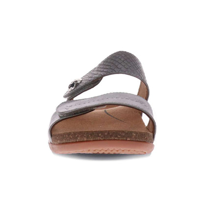 Alisa Slide Sandal - Pewter
