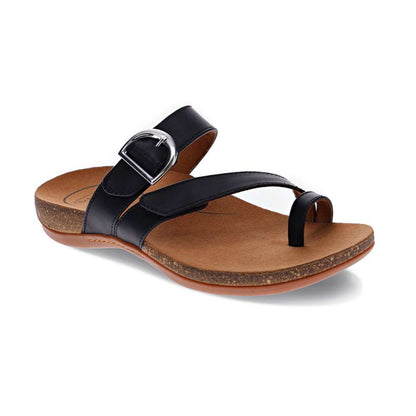 Ava Slide Sandal - Black