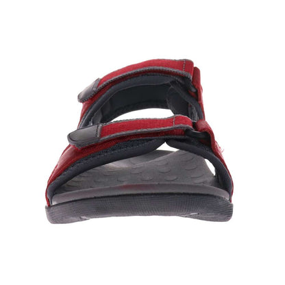 Bribie Sandal - Red/Grey