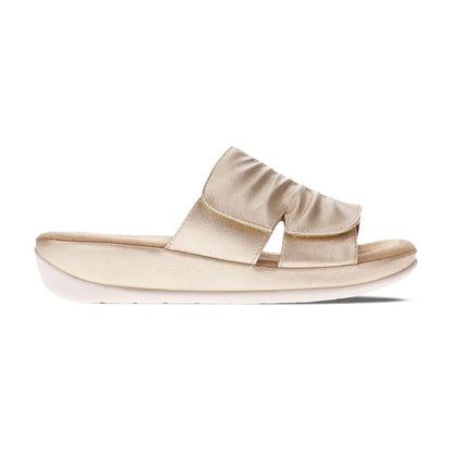 Cora Slide Sandal - Gold