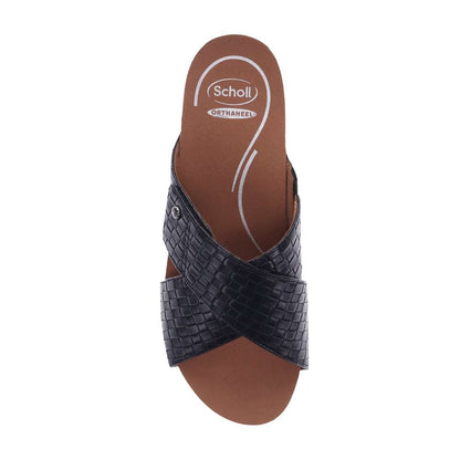 Jean Brick Wedge - Black