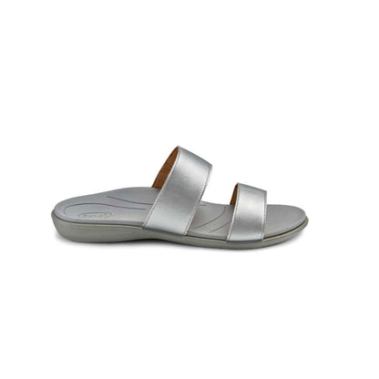 Penang Slide Sandal - Silver