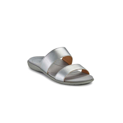 Penang Slide Sandal - Silver