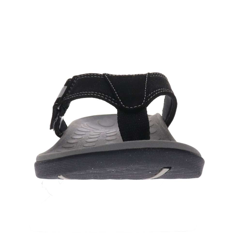 Ryder Toe Post Sandal - Black/Grey