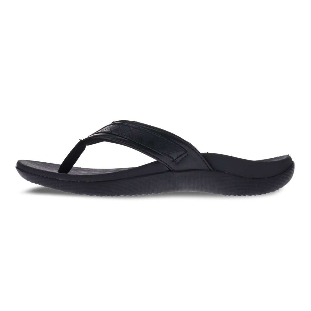 Selena Toe Post Sandal - Black