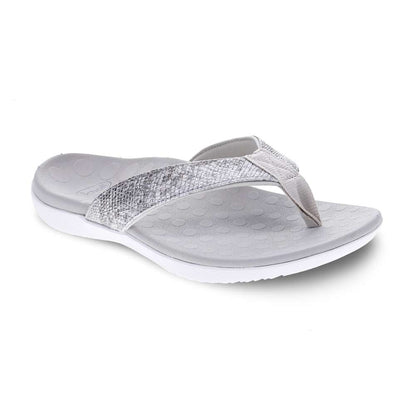 Sonoma Shimmer Toe Post Sandal - Silver