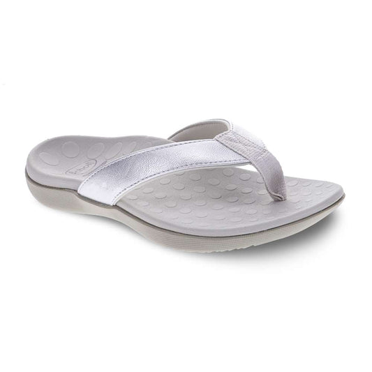 Sonoma Smooth Toe Post Sandal - Silver