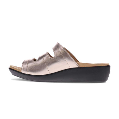 Tali Slide Sandal - Pewter