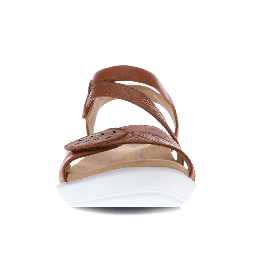 Tana Wedge Sandal - Tan
