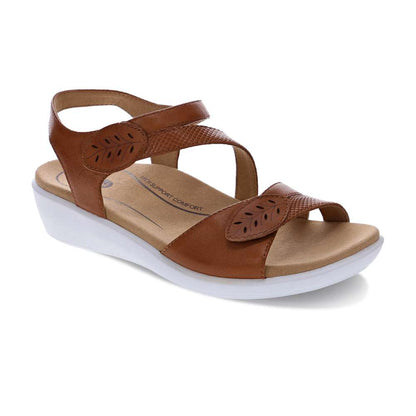 Tana Wedge Sandal - Tan