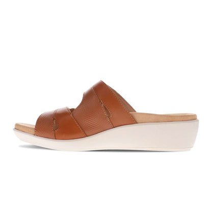 Toni Adjustable Slide Sandal - Tan