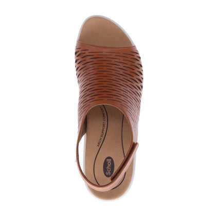 Tulsa Wedge Sandal - Tan