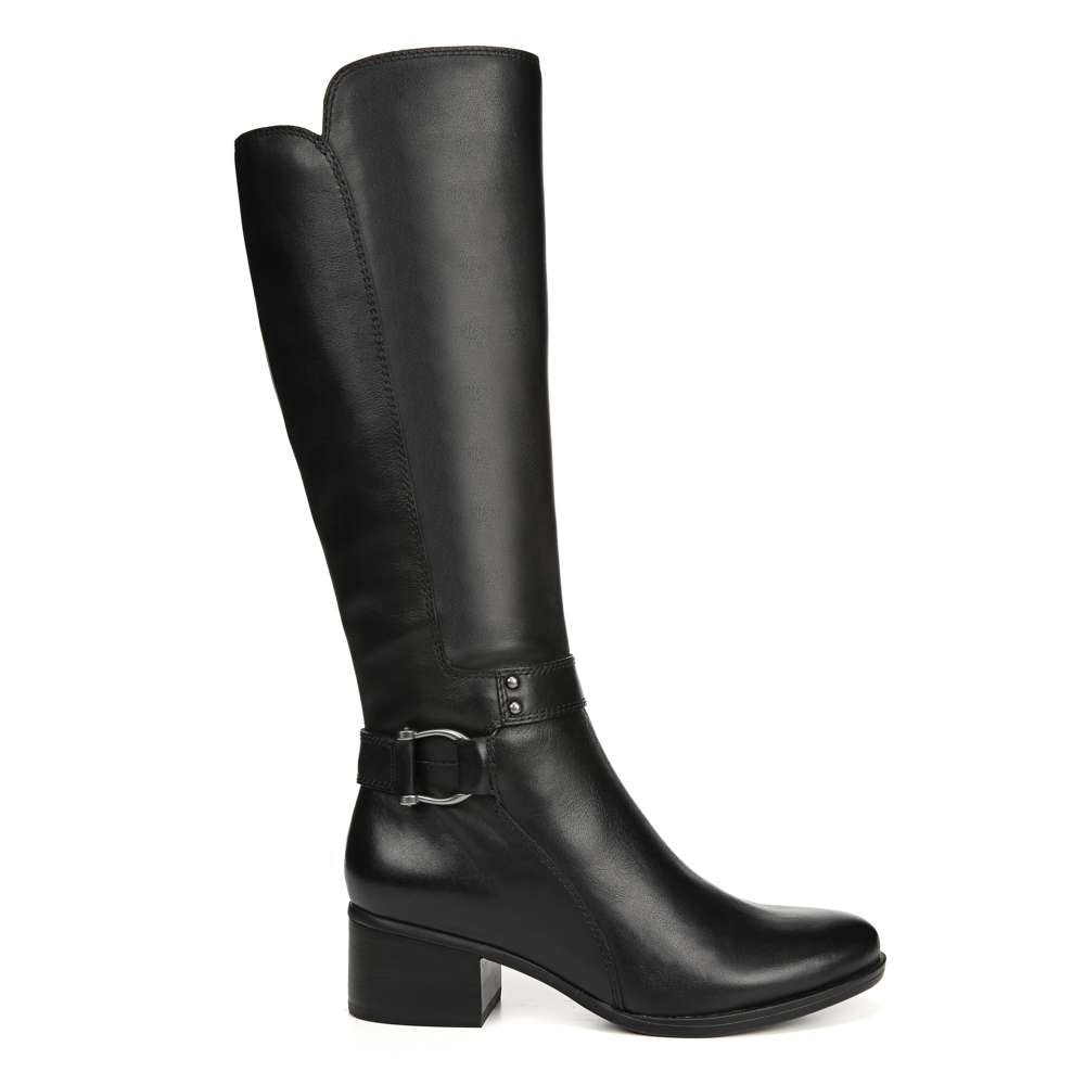 Dane Knee High Boot - Black