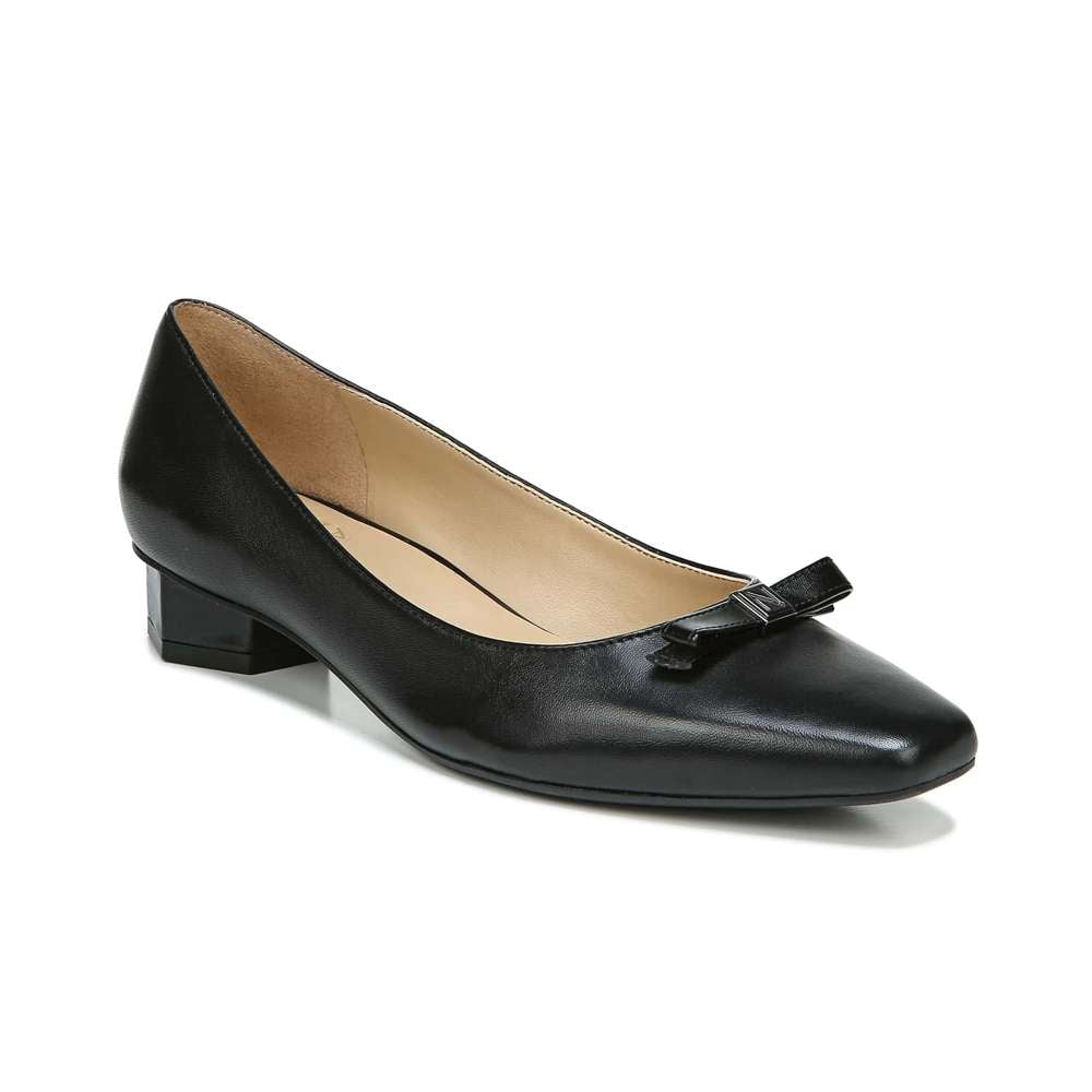 Flavia Block Heel - Black