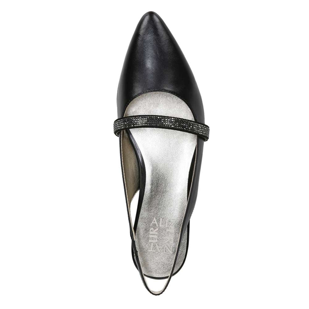 Hally Slingback Flat - Black
