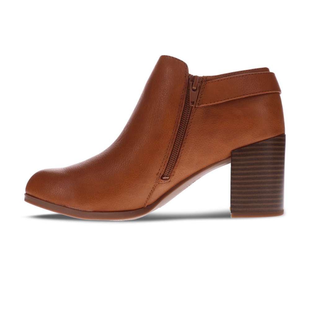 Harley Ankle Boot - Saddle