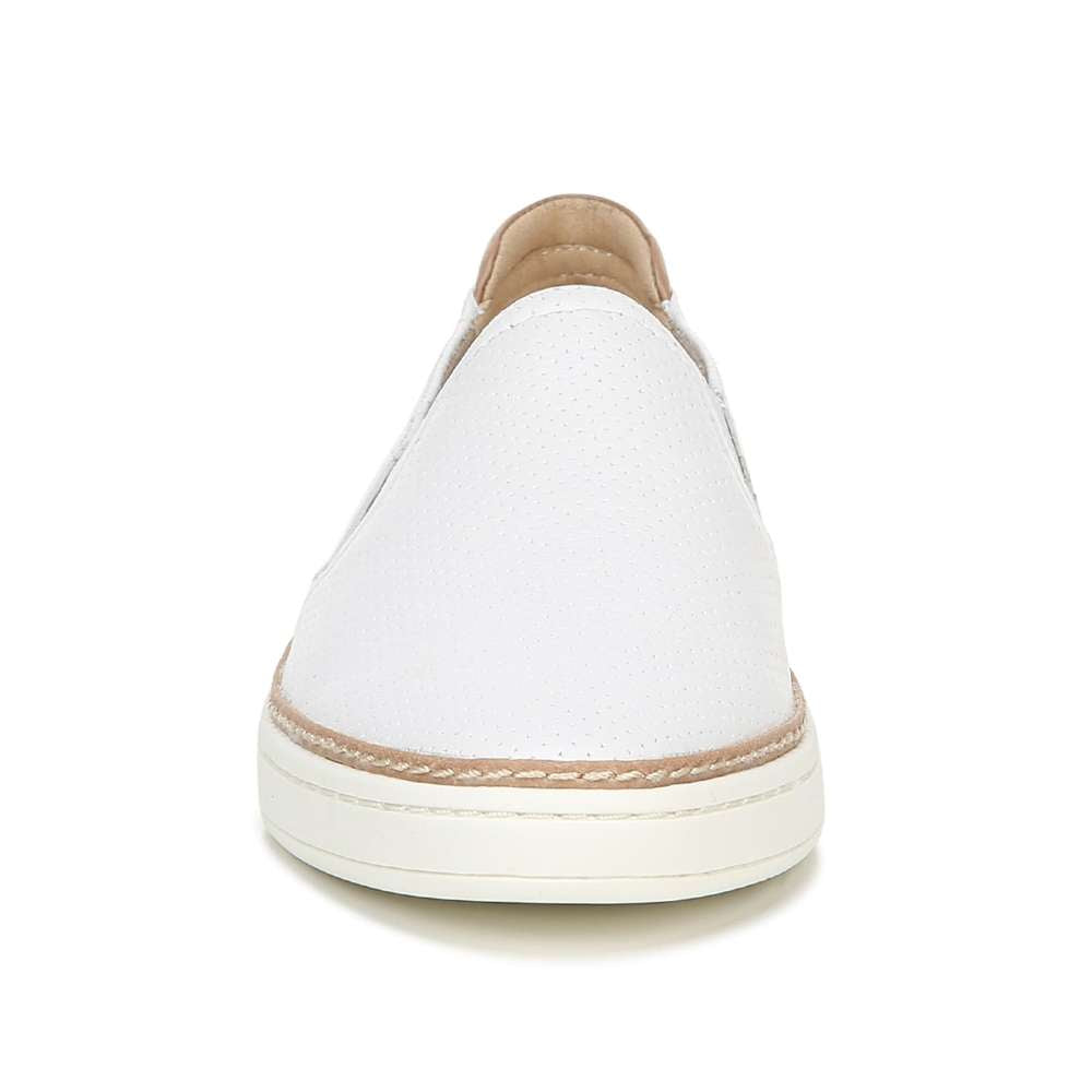 Jade Slip-On Sneaker - White Leather