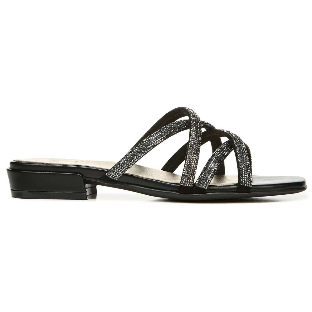 Abriana 2 Dress Slide Sandal - Black