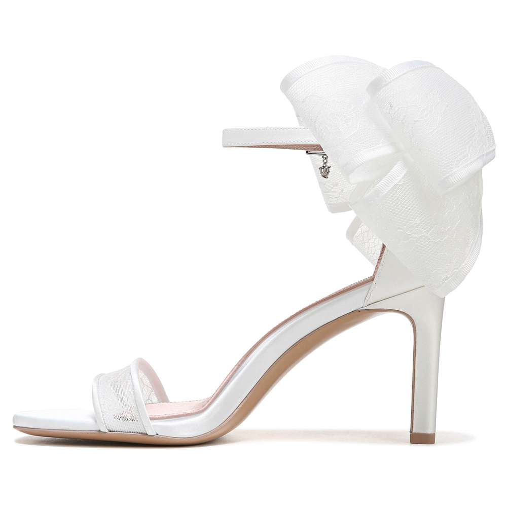 Amour Dress Sandal - Silk White Satin