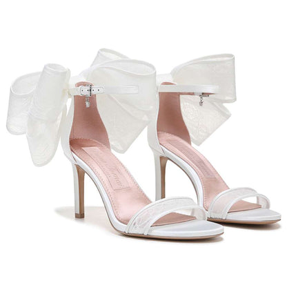 Amour Dress Sandal - Silk White Satin